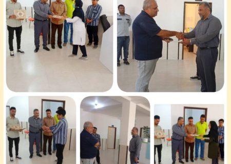تقدیر بخشدار بخش حرا و مسوول حزب همت شهرستان قشم از کادر درمان درمانگاه روستای گوری