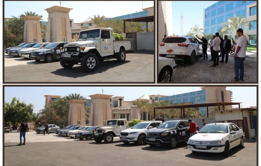 مسابقات رالی خانوادگی به مناسبت هفته تربیت بدنی در قشم برگزار شد