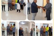 تقدیر بخشدار بخش حرا و مسوول حزب همت شهرستان قشم از کادر درمان درمانگاه روستای گوری