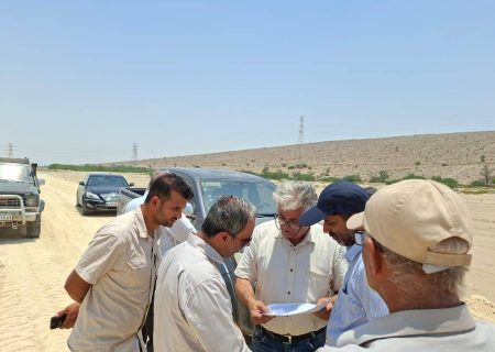 عملیات عمرانی جاده‌های قشم بر مدار اجرا